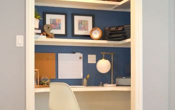 "Closet Desk" Makeover