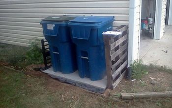 Trash Can Patio