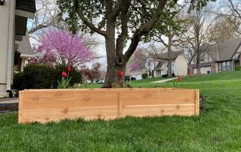 $25 DIY Cedar Raised Garden Bed