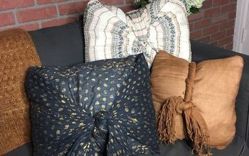 3 Ways to Make No-Sew Pillow Cases With Spring Scarves