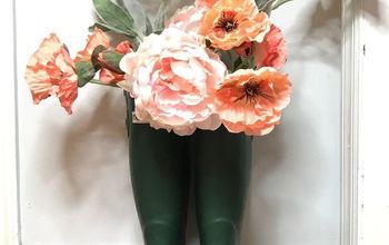 4 Ways to Use Old Rain Boots for Spring Decor