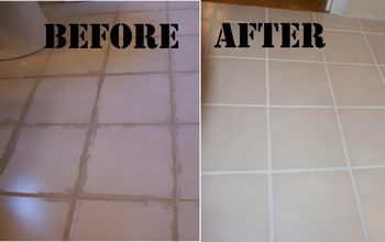 Removing Dried-On Grout (and Refreshing Grout Lines)!