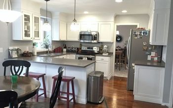 Builder Grade Kitchen Makeover