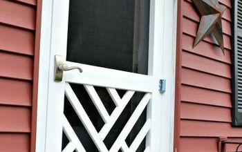 "Chippendale" Wood Screen Door