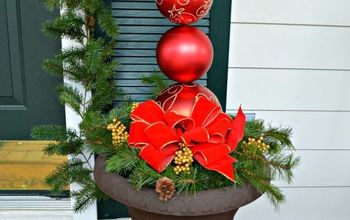 Christmas Ornament Topiary