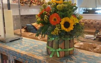 Decorating With Indian Corn: How to Make Pretty Farmhouse Fall Decor