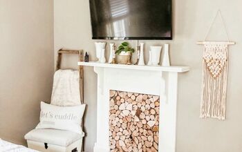 DIY Faux Fireplace