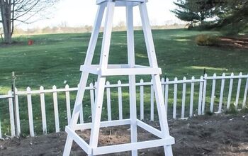 DIY Garden Obelisk