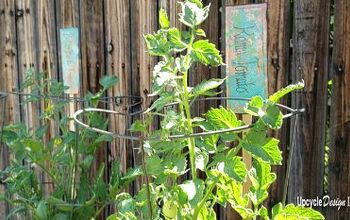 DIY Giant Garden Markers - Upcycled Aluminum Can Project