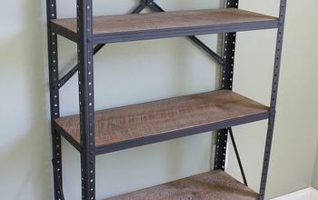 DIY Industrial Style Bookshelf