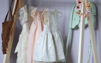 DIY Kids Clothing Rack