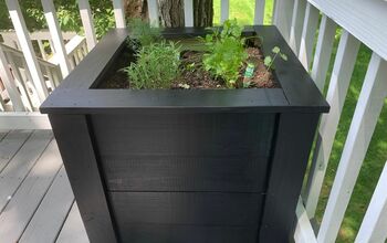 DIY Large Wooden Planter