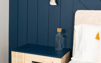 DIY Modern Floating Nightstand