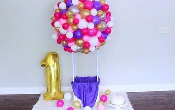 DIY Organic Hot Air Balloon Sculpture Decor