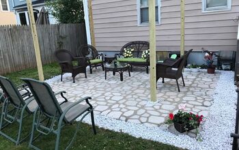 DIY Patio With WalkMaker Mold