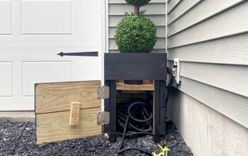 DIY Planter to Hide Hose