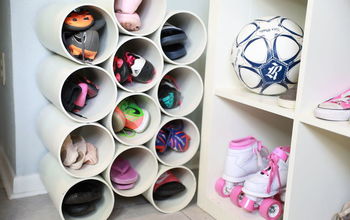 DIY PVC Pipe Organizer for Your Shoes