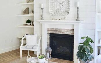 DIY Shiplap Fireplace