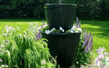 DIY Solar Fountain With Planter