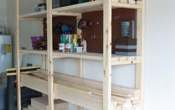 Easy DIY Garage Shelving!