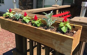 Easy Flower Box From Fence Cedar