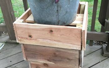 Easy Planter From Cedar Fence Pickets