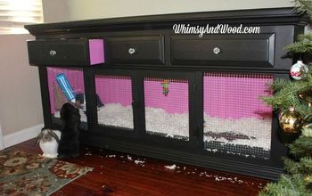 Elegant Bedroom Bunny Hutch From Dresser