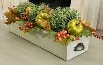 Fall Planter Box Centerpiece