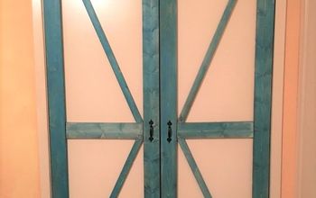 Faux Barn Doors