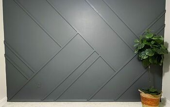 Geometric Accent Wall