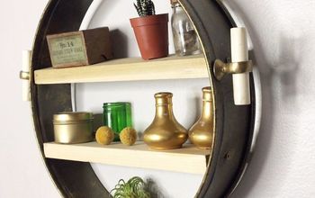 Get Trendy Anthropolgie Storage Using a Cake Pan