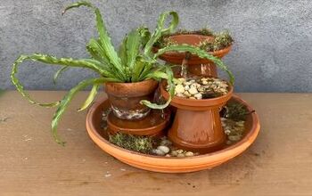 How to Build a Homemade Water Fountain With Terracotta Plant Pots