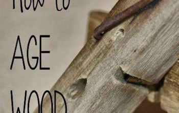 How to Age Wood (almost Instantly)