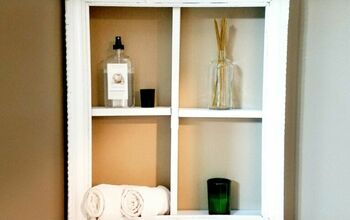 How To Build A Shadow Box Shelf With An Old Frame