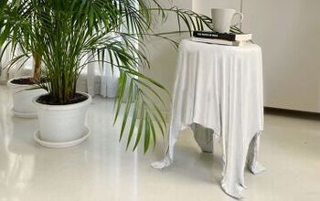 How to Make a Concrete Side Table With a Cool Optical Illusion