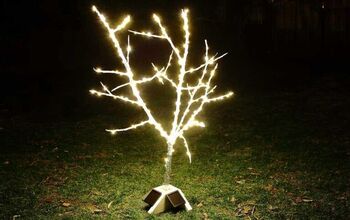 How to Make a DIY Fairy Light Tree With String Lights