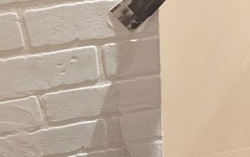 HOW TO MAKE A DIY FAUX BRICK WALL LOOK REAL