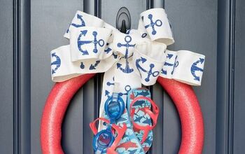 How to Make a Playful Summer Wreath for Your Front Door