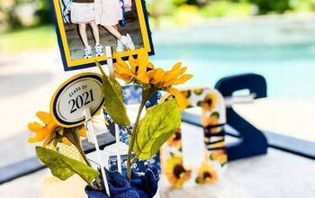 How to Make a Pretty Graduation Party Centerpiece