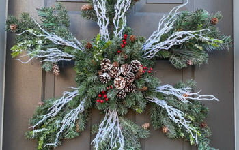 How To Make a Snowflake Wreath