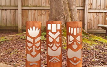 How to Make Tiki Mask Lights for Your Patio