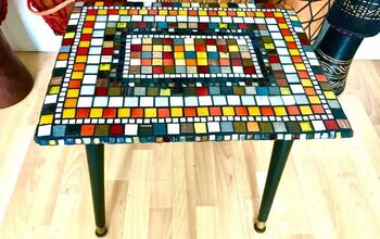 How to Transform an Old Coffee Table With Mosaic