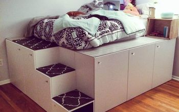 IKEA Hack Platform Bed DIY