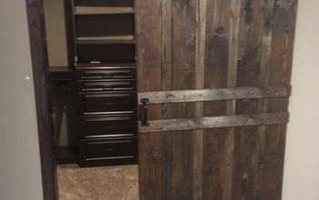 Industrial Look Barn Door