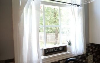 Inexpensive Curtain Hack