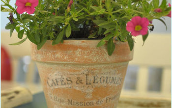 French Inspired Terra Cotta Flower Pots!