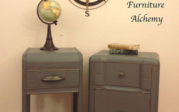 Art Deco Nightstands Makeover