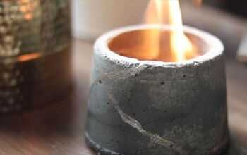 Make Your Own Mini Firepit Out of Recycled Objects