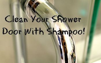 Use Shampoo to Clean Your Glass Shower Door