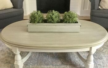 Old Dated Coffee Table Makeover